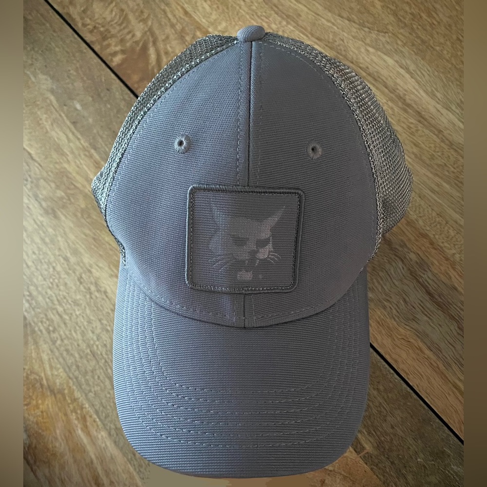 Bobcat Hat Gray Men/Women Adjustable
